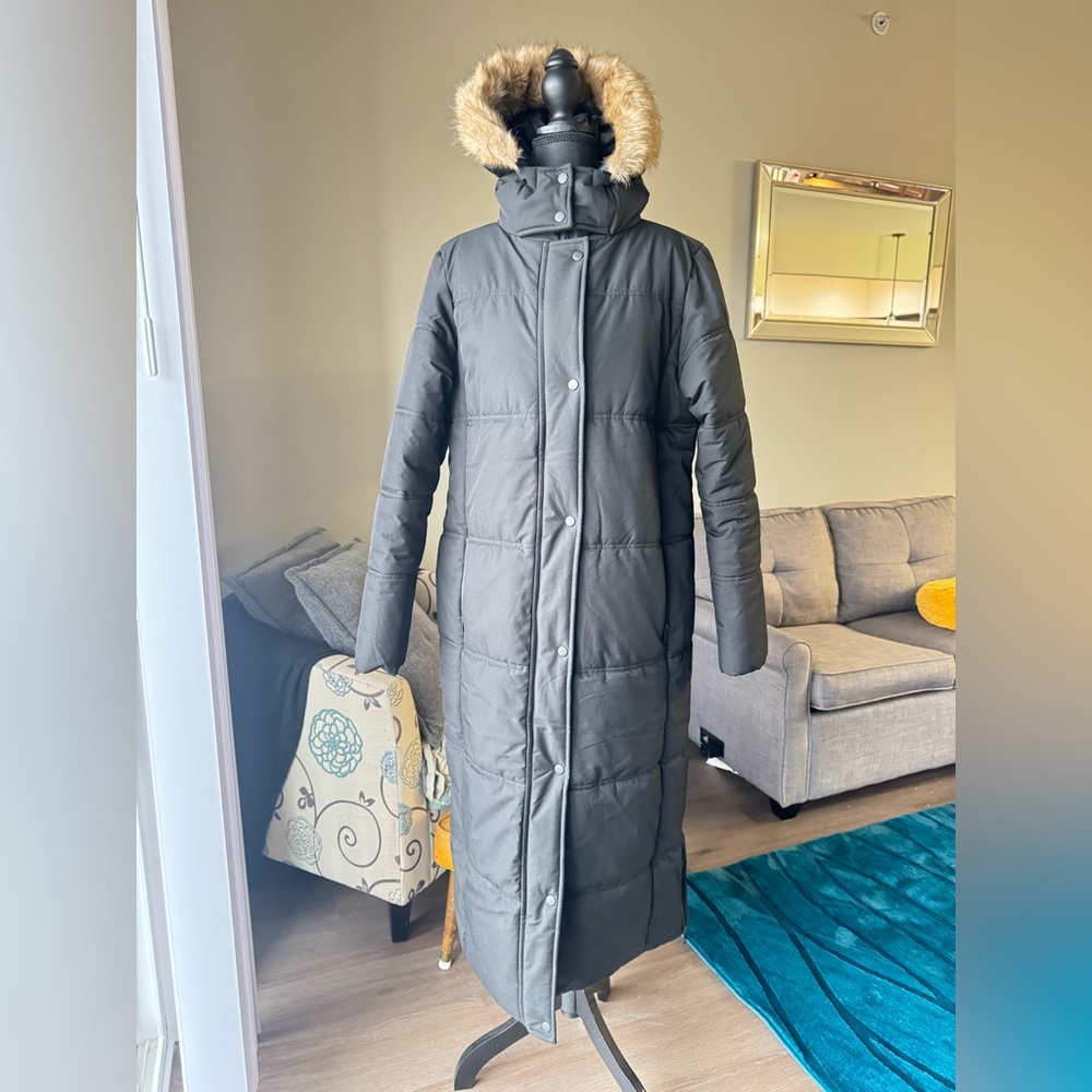 Long Puffer Coat